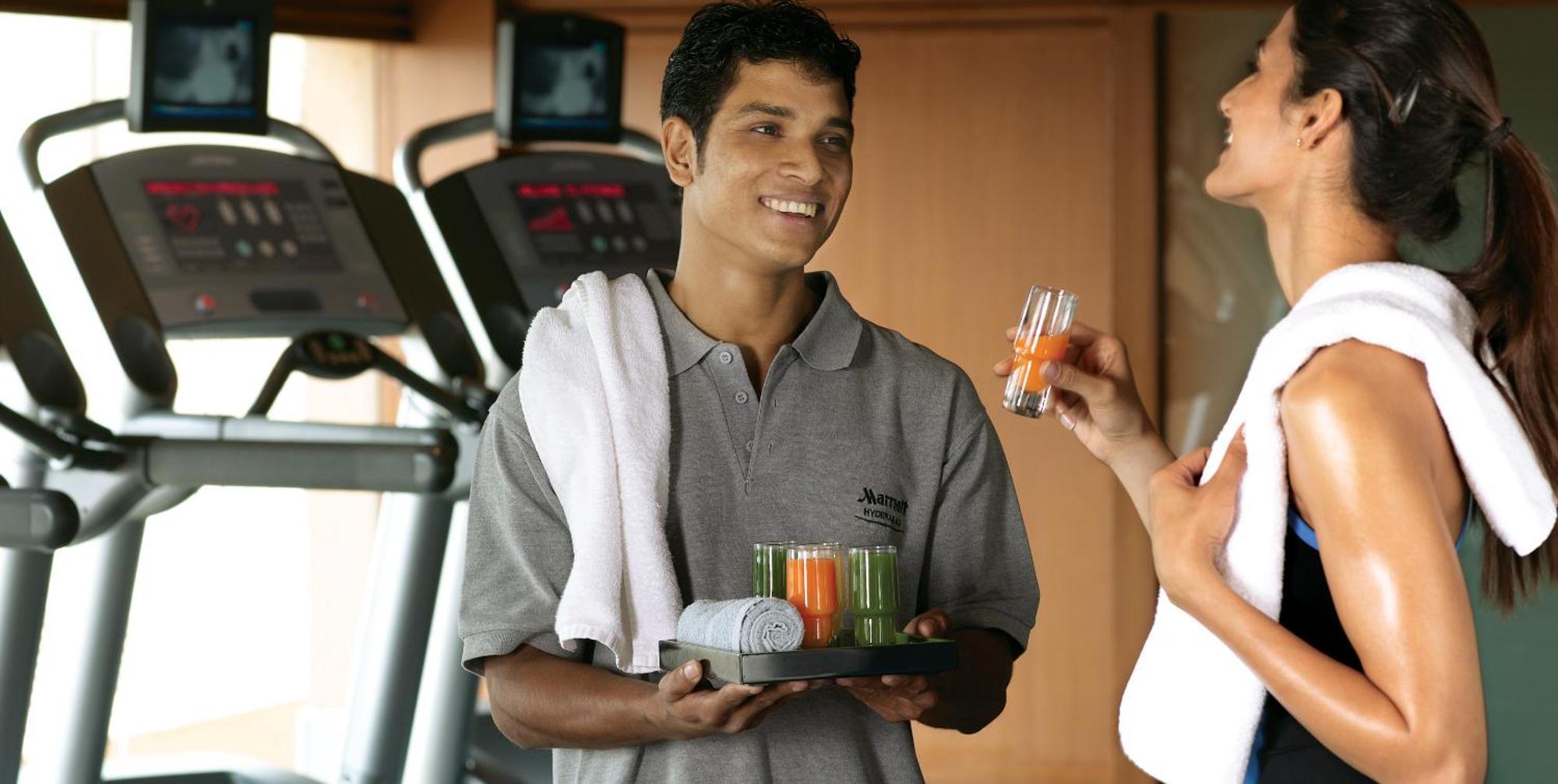 Hyderabad Marriott Hotel & Convention Centre Bagian luar foto